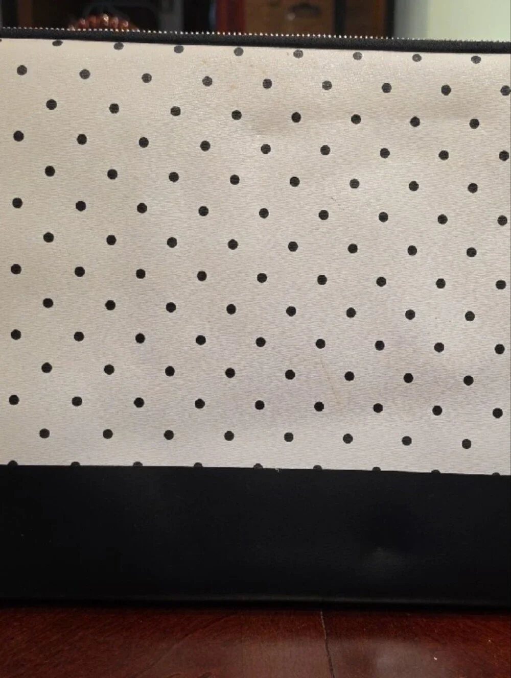 kate spade Polka Dot Minnie Mouse Computer Sleeve in White, Black & Red